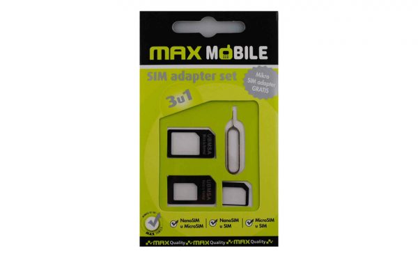MM Adapter SIM i-Phone set 3u1